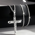 Collier Pendentif Hip Hop en Acier Inoxydable Unisexe