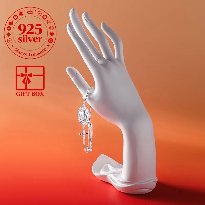 Bracelet Croix en Argent 925 pour Homme