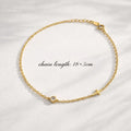 Bracelet Croix Plaqué Or pour Femme