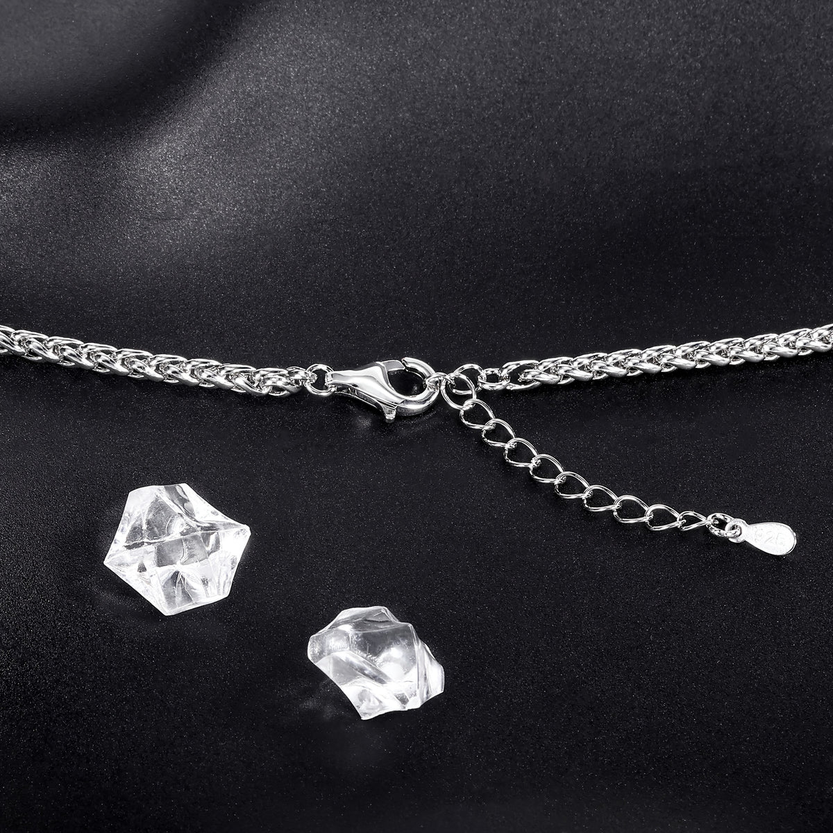 Collier Pendentif Croix en Argent 925